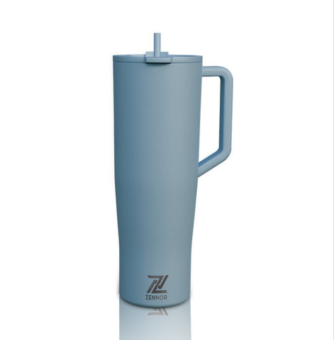 Sky Blue ZENNOR GripFlow 40oz Insulated Tumbler