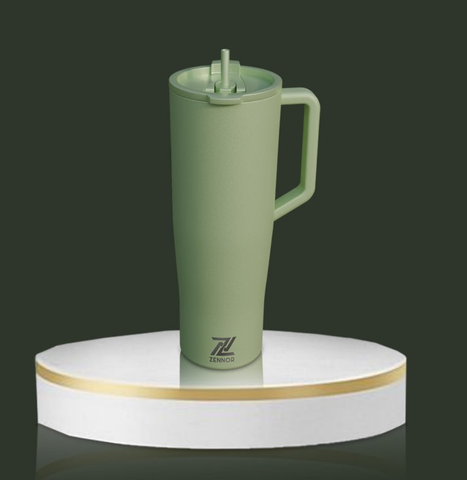 Lime ZENNOR GripFlow 40oz Insulated Tumbler